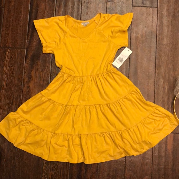 Habitual Other - Habitual Kids Marigold Tiered Dress 🤩 T1